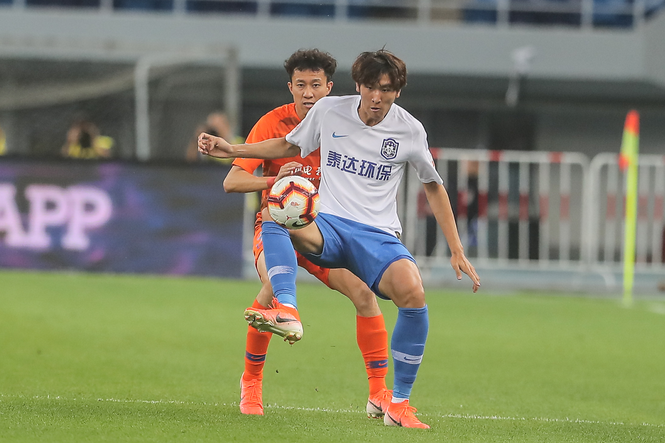 泰达官方曝光球队训练录像 泰达官方曝光球队训练录像