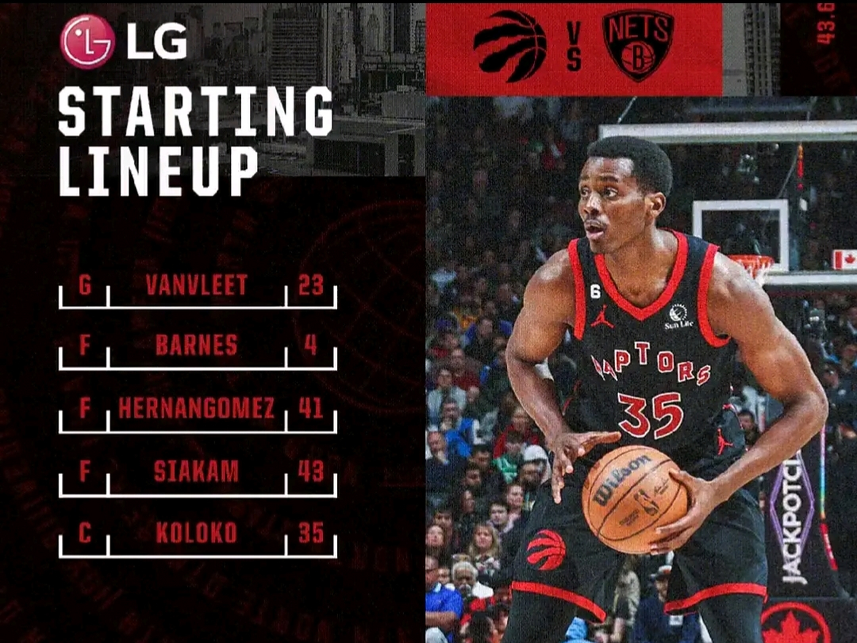 关于猛龙击败篮网,范弗利特砍下全队最高分的信息 关于猛龙击败篮网,范弗利特砍下全队最高分的信息