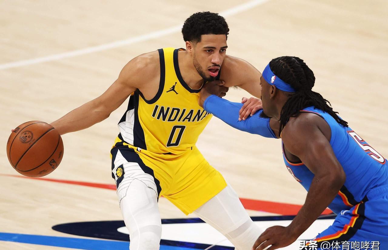 步行者逆转雷霆，王哲林统治全场的简单介绍